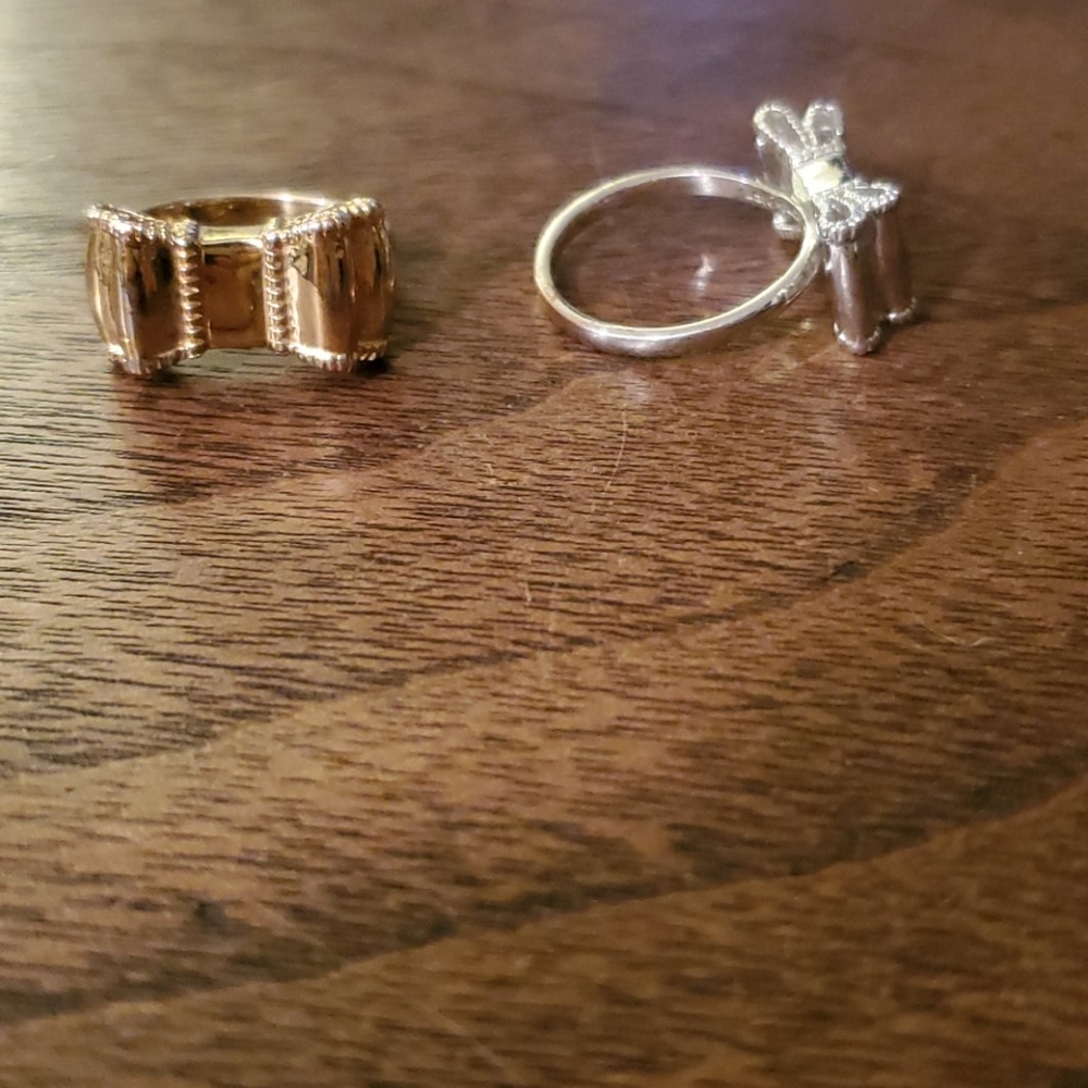Kate Spade Bow Tie Ring Bundle